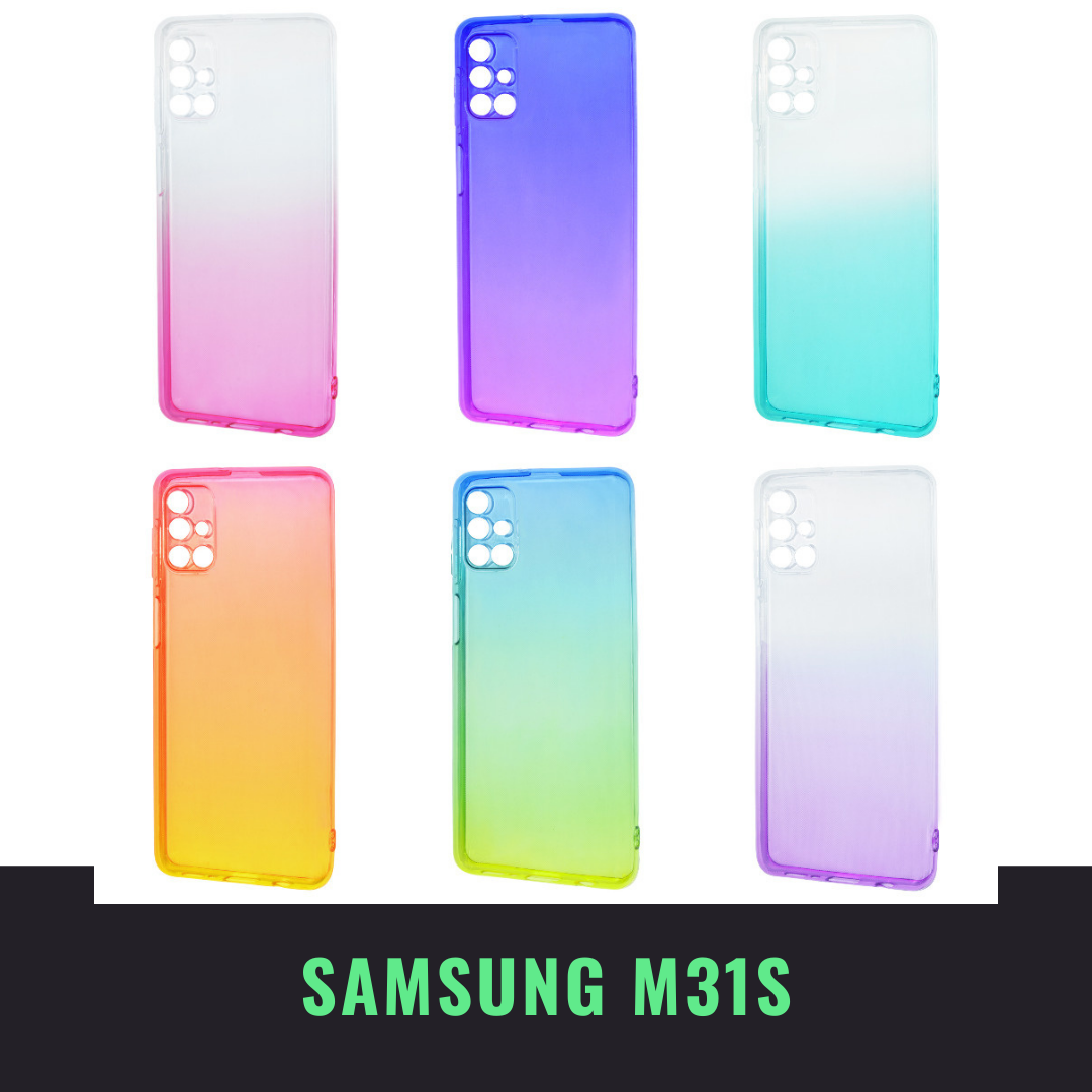 Силикон 0.5 mm Gradient Design Samsung Galaxy M31s
